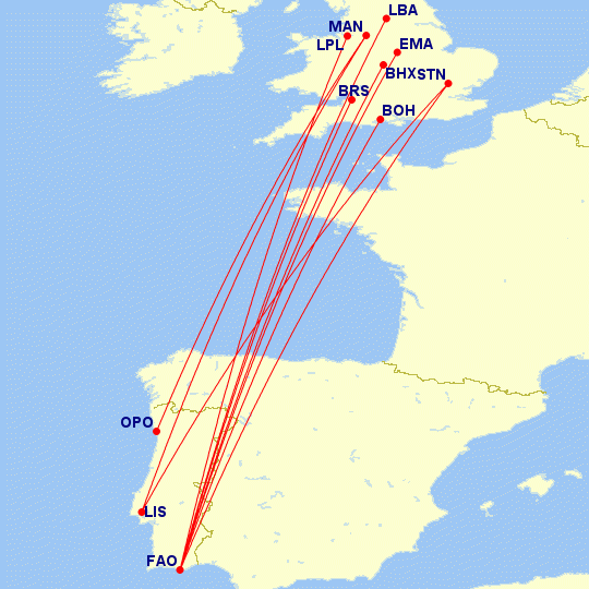 Ryanair Flights to Portugal 2021