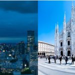 Image of Milan Duomo and Tokyo