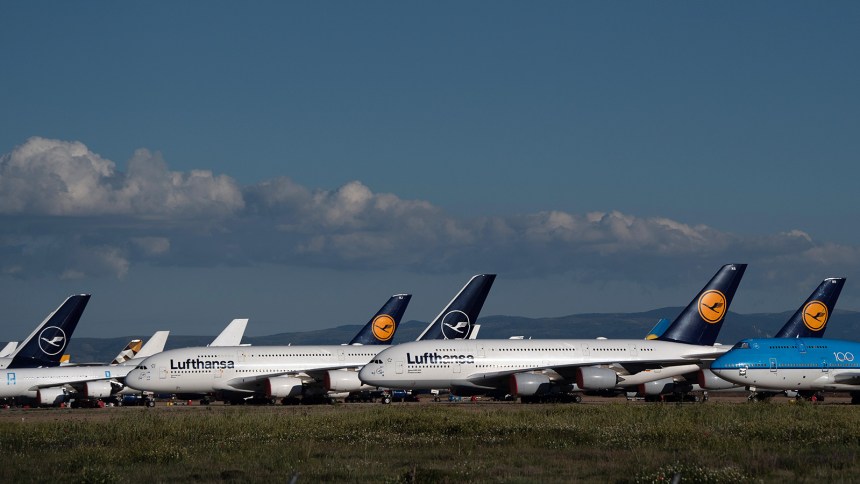 Lufthansa A380s