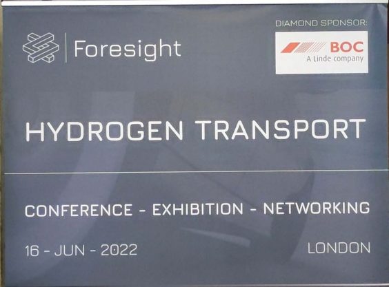 The Hydrogen Foresight conference entrance | Travel Radar