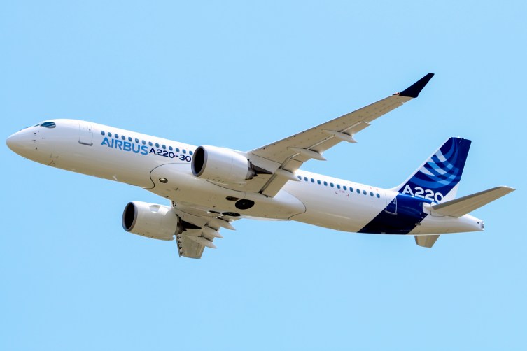 Airbus a220 reaches 20000 monthly flights