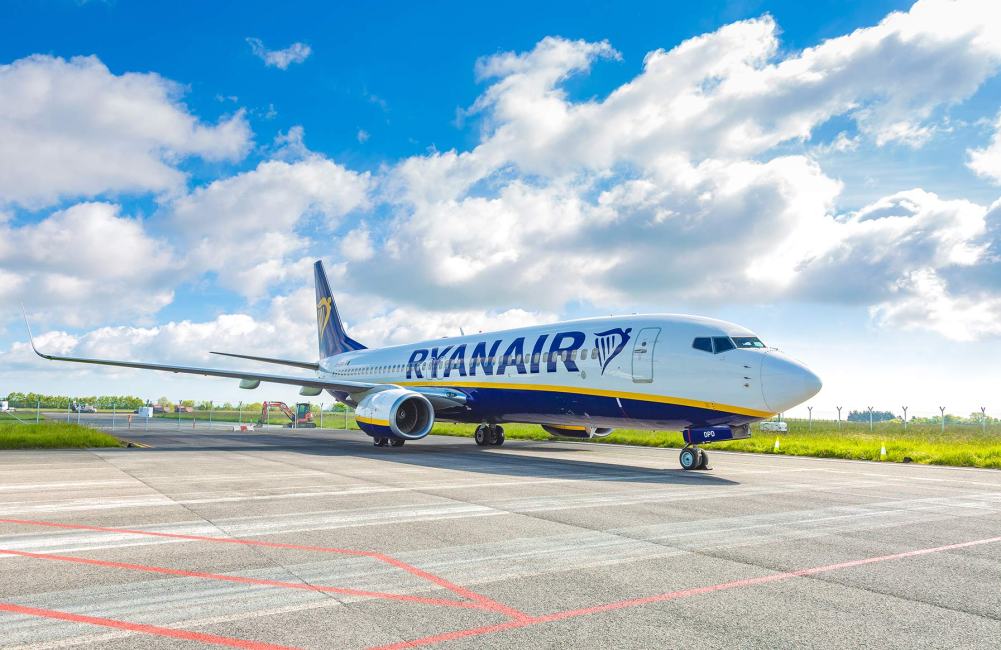 A Ryanair Boeing 737-800 © Ryanair