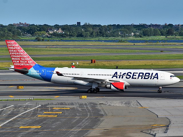 Western Europe, airline's profile combining excellence, Air Serbia reached a milestone, Air Serbia Aircraft