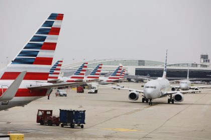 Planes on a runway