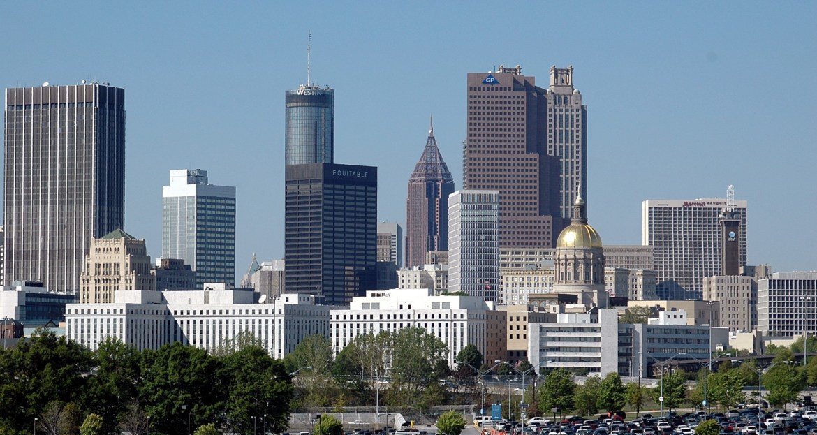 Cityscape of Atlanta, Georgia 