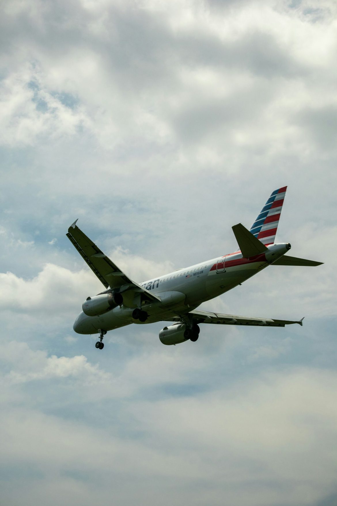 Embraer large Jetliner flying through the sky 