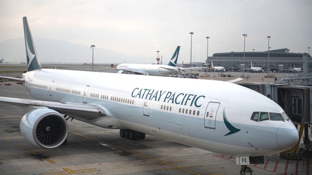 Cathay Pacific aircraft