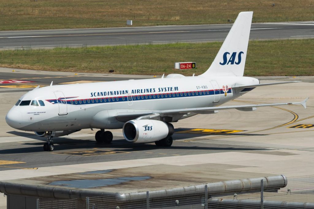 SAS A319 taxiing. @ Marco Macca / Travel Radar