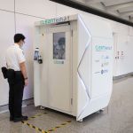 CleanTech airport cleaning booths