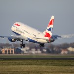 Netherland, Amsterdam - 26.03.2017: Embraer ERJ-170 British Airways in Amsterdam Schiphol Airport 26.03.2017 in Amsterdam