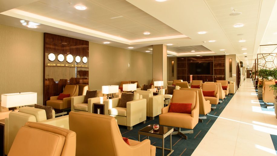 Emirates lounge