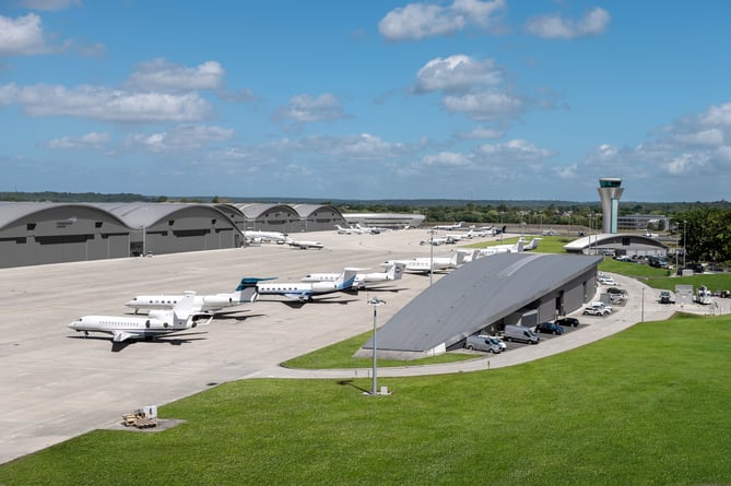 External View of Farnborough Airport