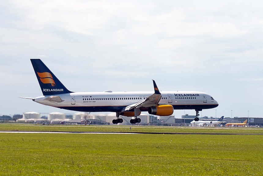 Icelandair, plane, aircraft