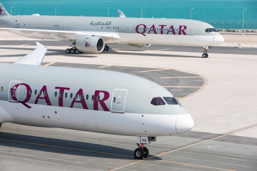 Qatar Planes on Tarmac © Qatar Airways