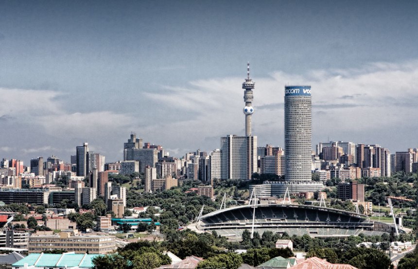 Johannesburg city.