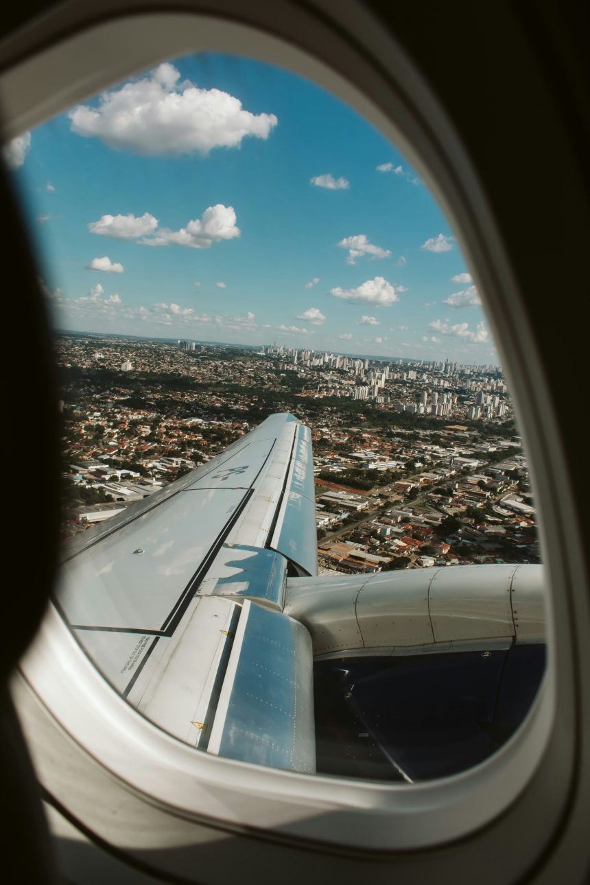 A look from an Embraer Aircraft