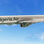 Nigeria Air Aircraft in the Sky