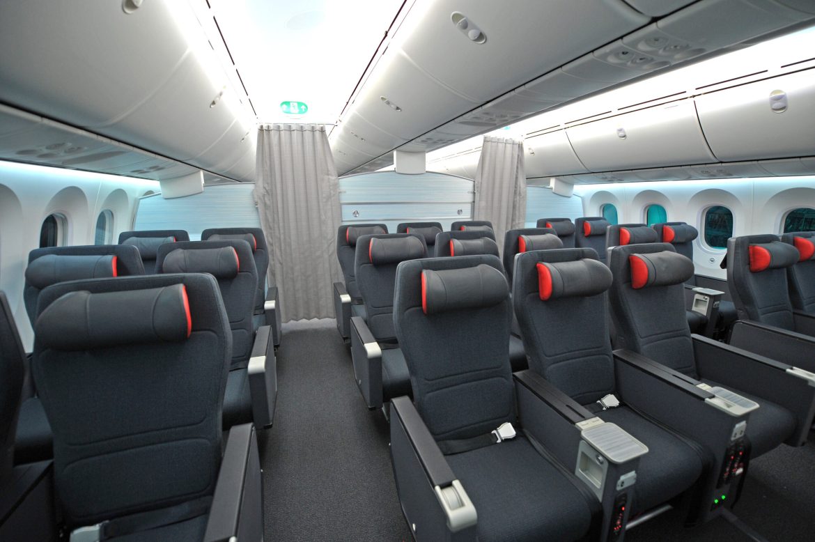 Air Canada economic cabin Overview 