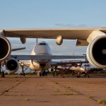 Cargo planes at Manston Airport in Kent