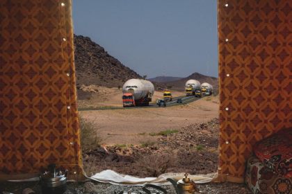 One of the Saudi people capturing the Boeing 777 journey ro Riyadh Season