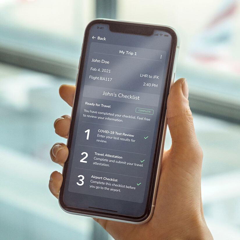 VeriFly App being trialled by BA