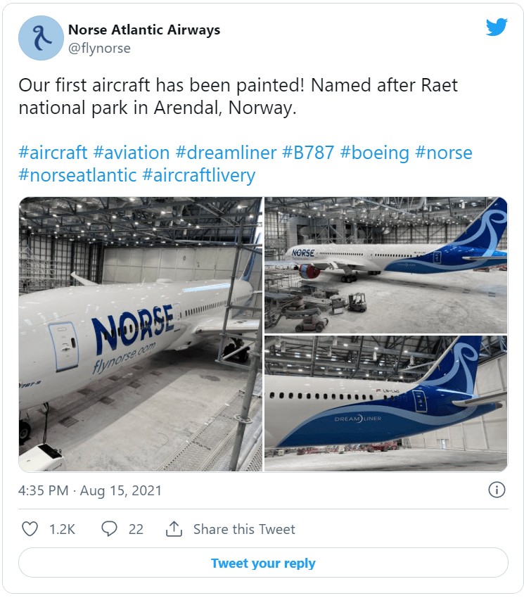 Norse Livery Twitter