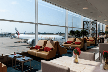 Emirates lounge